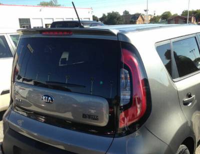 Dallas Automotive Restyling - DAR FG-561 for KIA Soul Lip Mount Rear Spoiler Unpainted