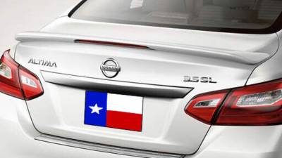 Dallas Automotive Restyling - DAR FG-623 Factory Flush Mount Rear Spoiler Unpainted Lighted