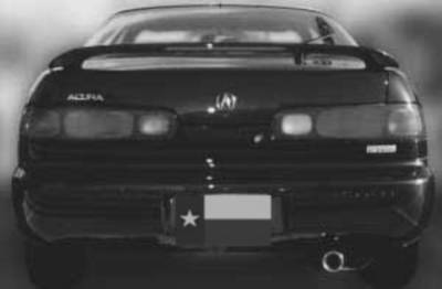 Dallas Automotive Restyling - DAR FG-309 Acura Integra Post Mount Rear Spoiler Unpainted Lighted