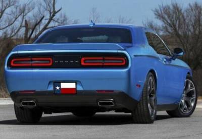Dallas Automotive Restyling - DAR FG-587 Factory Flush Mount Rear Spoiler Unpainted Un-Lighted