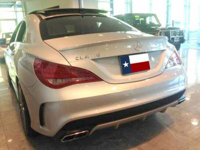 Dallas Automotive Restyling - DAR FG-563 Mercedes CLA Lip Mount Rear Spoiler Unpainted
