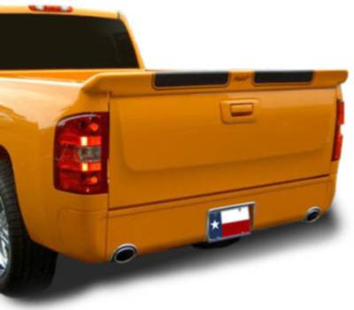 Dallas Automotive Restyling - DAR FG-100 Chevrolet Silverado 1500 Tailgate Mount Rear Spoiler Unpainted