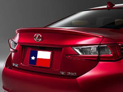 Dallas Automotive Restyling - DAR FG-594 Factory Lip Mount Rear Spoiler Unpainted Un-Lighted