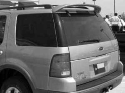 Dallas Automotive Restyling - DAR FG-337 Custom Roof Mount Rear Spoiler Unpainted Un-Lighted
