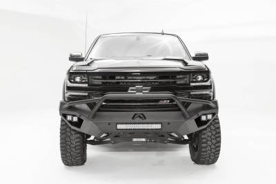 Fab Fours - Fab Fours CS16-D3852-1 Vengeance Front Bumper for 16-18 Silverado 1500