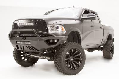 Fab Fours - Fab Fours DR10-V2952-1 Vengeance Front Bumper for 10-18 RAM 2500/3500