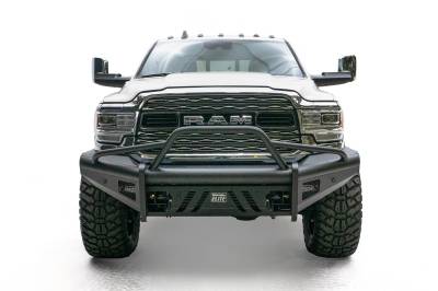Fab Fours - Fab Fours DR19-Q4462-1 Elite Front Bumper for 19-22 2500/3500