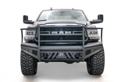 Fab Fours - Fab Fours DR19-Q4460-1 Elite Front Bumper for 19-22 2500/3500