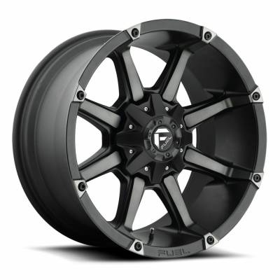 Fuel 1PC - Fuel Off Road D556 COUPLER 20x10 5x4.5 5x5.0 -12mm Matte Black D55620002650