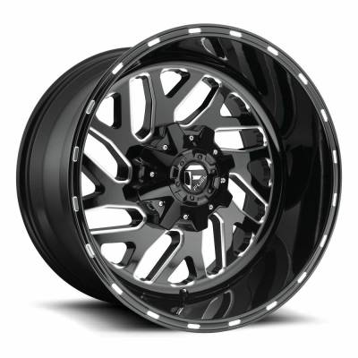 Fuel 1PC - Fuel Off Road D581 TRITON 17x9 5x4.5 5x5.0 -12mm Gloss Black/Milled D58117902645