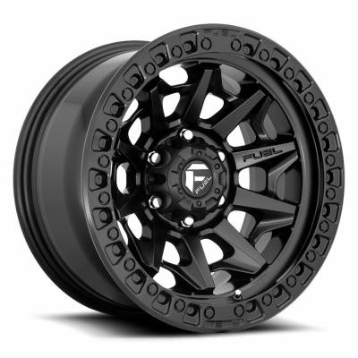 Fuel 1PC - Fuel Off Road D694 COVERT 17x9 5x150 1mm Matte Black D69417905650