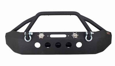 Fishbone Offroad - Fishbone Offroad FB22003 Full Width Front Bumper for 07-18 Jeep Wrangler JK