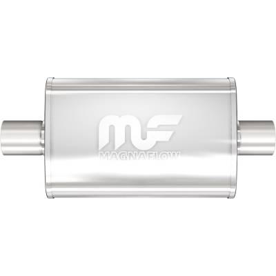 MagnaFlow Exhaust Products - MagnaFlow 11216 Straight-Through Muffler 2.5" Center/Center 4x14x9 Body