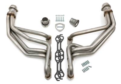 Hedman Hedders - Hedman 62090 SS Long-Tube Headers 67-91 GM Trucks/Motohomes 283-400 No AIR