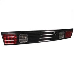 Spyder Auto - Spyder Auto 5006653 Black/Clear LED Taillights for 95-96 Nissan 240SX