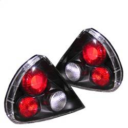 Spyder Auto - Spyder Auto 5006493 Euro Style Taillights Blk/Clear for 99-02 Mitsubishi Mirage