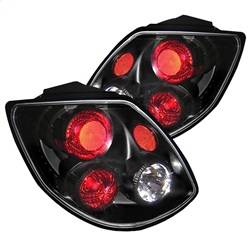Spyder Auto - Spyder Auto 5007599 Black/Clear Euro Style Taillights for 03-05 Toyota Matrix