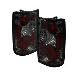 Spyder Auto - Spyder Auto 5033710 Euro Style Taillights Chrome/Smoked for 89-95 Toyota Pickup
