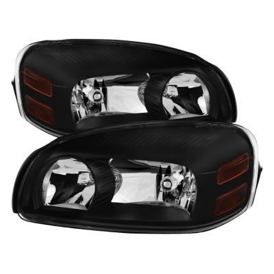 xTune Auto - xTune Auto 9026515 Crystal Headlights Black/Clear