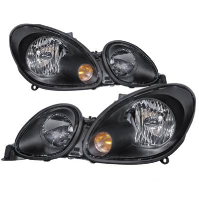 xTune Auto - xTune Auto 9026911 Black/Clear Crystal Headlights