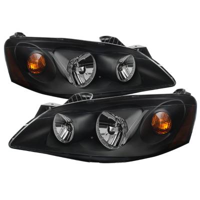 xTune Auto - xTune Auto 9023668 Black/Clear Crystal Headlights