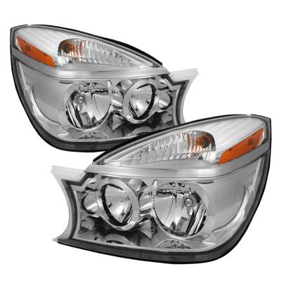 xTune Auto - xTune Auto 9023781 Chrome/Clear Crystal Headlights