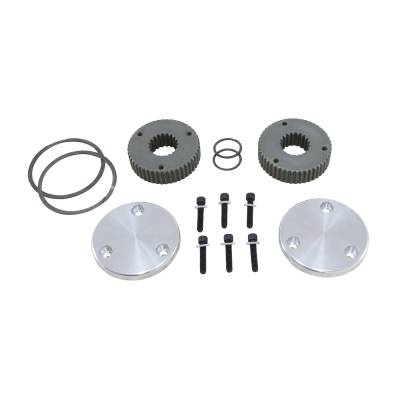Yukon Gear and Axle - Yukon Gear YHC50008 Front Hardcore Flange D44 19SPL Outer Stub Non-Engraved Cap