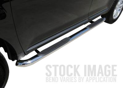 Steelcraft - Steelcraft 202247 3" Stainless Step Bars for 07-18 Silverado/Sierra Ext Cab