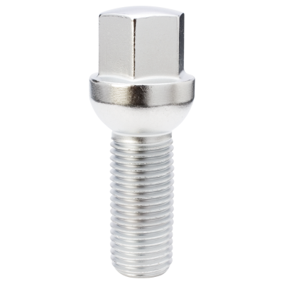 Gorilla Automotive - Gorilla 18020 Lug Bolt Ball Seat Chrome 14mm x 1.50 Total 2.20" US 1.25"