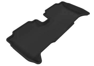 3D MAXpider - MAXpider L1TY07221509 Kagu Floor Mat Rear Black for Yaris Sedan