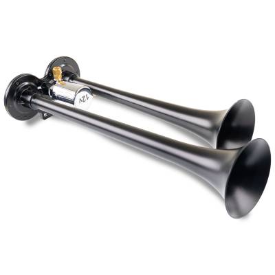 Kleinn Automotive Accessories - Kleinn Automotive 102-1 Blk Dual Air Horn 307 Solenoid w 1/4"OD Airline Input