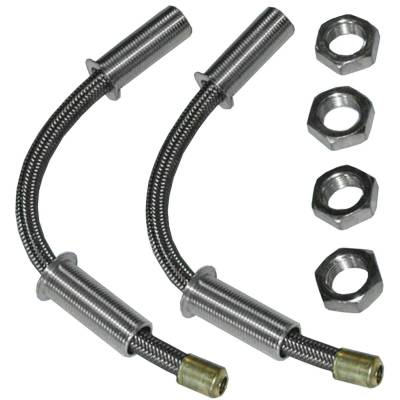 American Shifter Company - American Shifter ASCDL1 12" Stainless Steel Door Loom 1 Pair