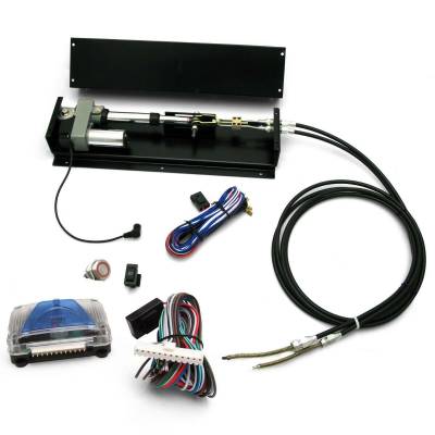 American Shifter Company - American Shifter ASCPB02 Power Remote Mount Emergency Brake Kit w/1 Touch
