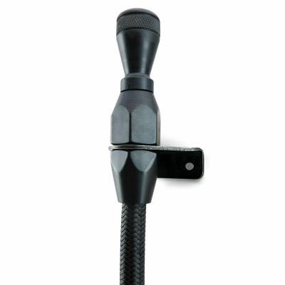 American Shifter Company - American Shifter ASCEDB10 Black Engine Oil Dipstick Stainless for Ford Big Block