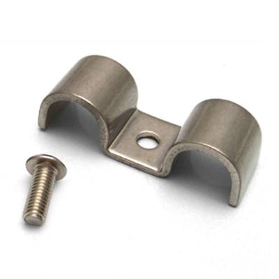 American Shifter Company - American Shifter ASCLC2187 3/16" Stainless Steel Double Line Clamps 12Pc