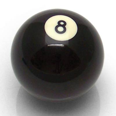 American Shifter Company - American Shifter ASCSN03008 8 Ball Billiard Pool Custom Shift Knob
