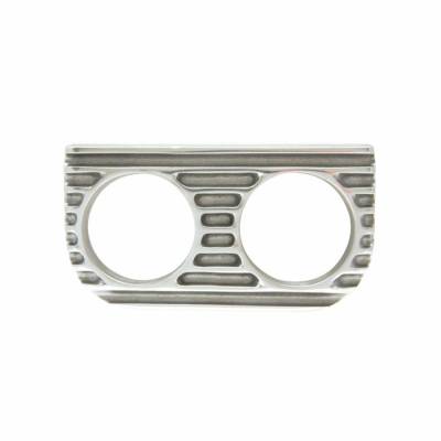 Aurora Instruments - Aurora Instruments AURGB3 Vintage Finned 2 Gauge Bezel Mount