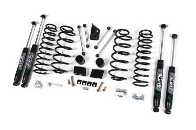 Zone Offroad - Zone Offroad ZONJ33N 3" Nitro Shock Suspension Lift Kit for Jeep Wrangler JL 2DR