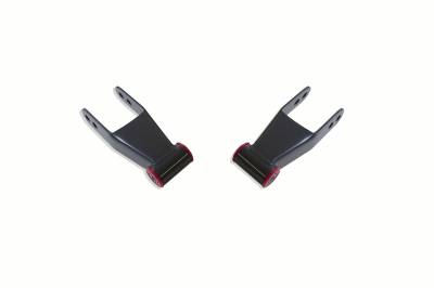 MaxTrac - MaxTrac 410520 2" Rear Lowering Shackles for 88-98 Chevy & GMC C1500 K1500