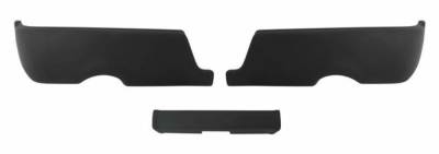 Ecoological - Ecoological BR2002 BumperShellz Rear Bumper Covers Matte Black for 09-18 RAM