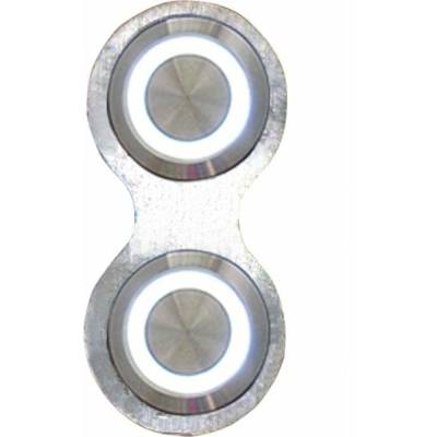 Keep It Clean - Keep It Clean KICBBB23 Retro Billet Switch w/White Illumination