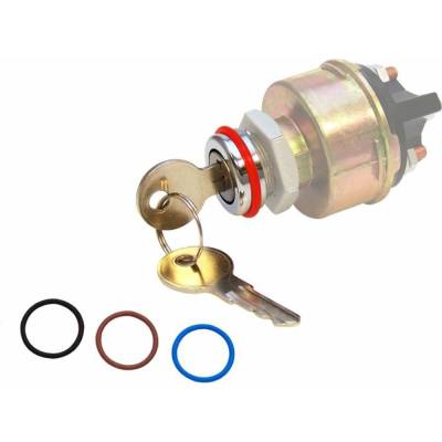 Keep It Clean - Keep It Clean KICBWKA03 Retro Series Ignition Switch Bezel 4 Colored Rings