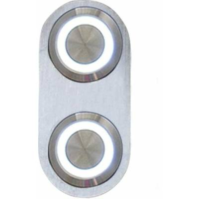 Keep It Clean - Keep It Clean KICBBA23 Daytona Billet Switch w/WHITE LED Illumination