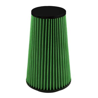 Green Filter USA - Green Filter 2031 Cone Air Filter 9" H 3.5" ID 5.5" OD 4" Top