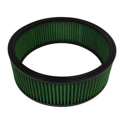 Green Filter USA - Green Filter 2351 Round Air Filter 4.5" H 12.4" ID 14" OD 14" Top
