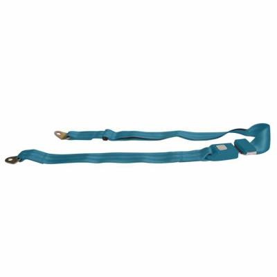 Safe-T-Boy - Safe-T-Boy STBSB2LSAQ 2Pt Aqua Lap Belt Standard Buckle Each