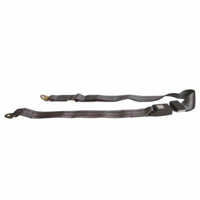 Safe-T-Boy - Safe-T-Boy STBSB2LSCH 2Pt Charcoal Lap Belt Standard Buckle Each