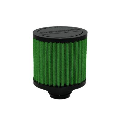 Green Filter USA - Green Filter 2027 Engine Crankcase Breather Element 2.5" H 1.25" ID 3" OD 3" Top