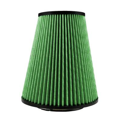 Green Filter USA - Green Filter 2479 Cone Air Filter 9" H 4.5" ID 7.8" OD 4.75" Top