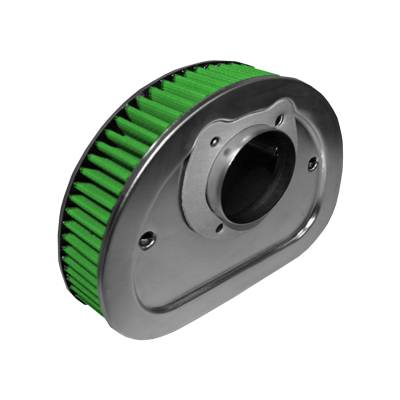 Green Filter USA - Green Filter 2464 Round Air Filter 1.63" H ID OD Top
